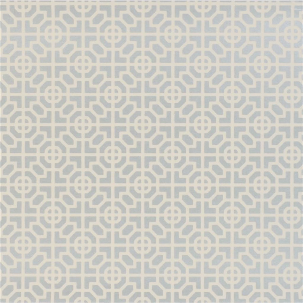 Обои Designers Guild Geometric volume 1 Sussex - Duck Egg P535/07